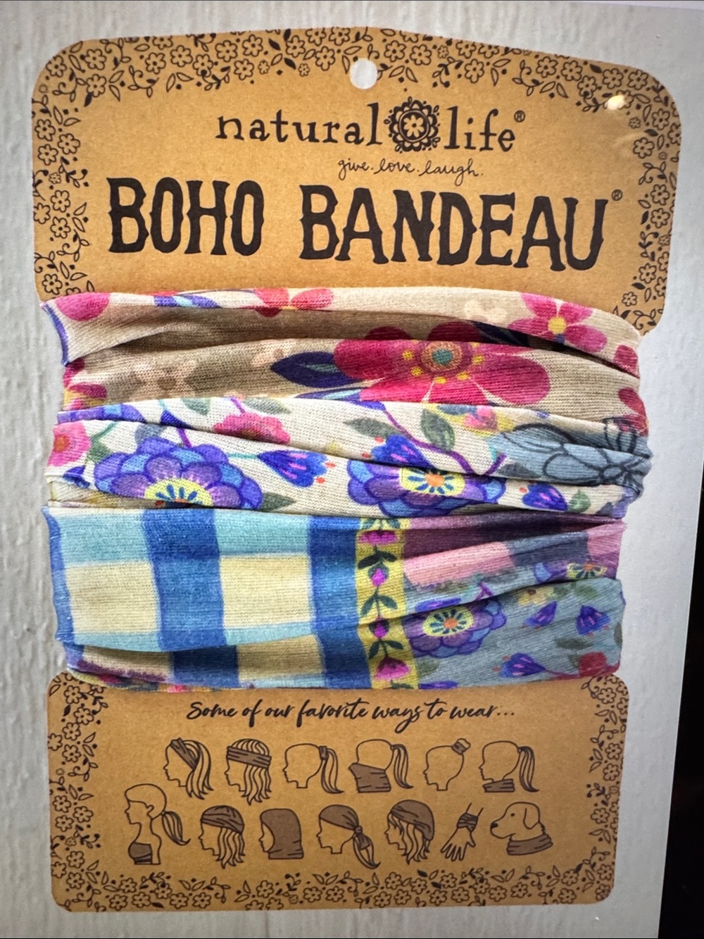 NATURAL LIFE Full Boho Bandeau® Headband